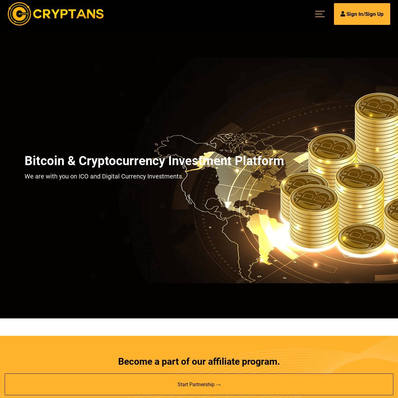 Cryptans Invest screenshot