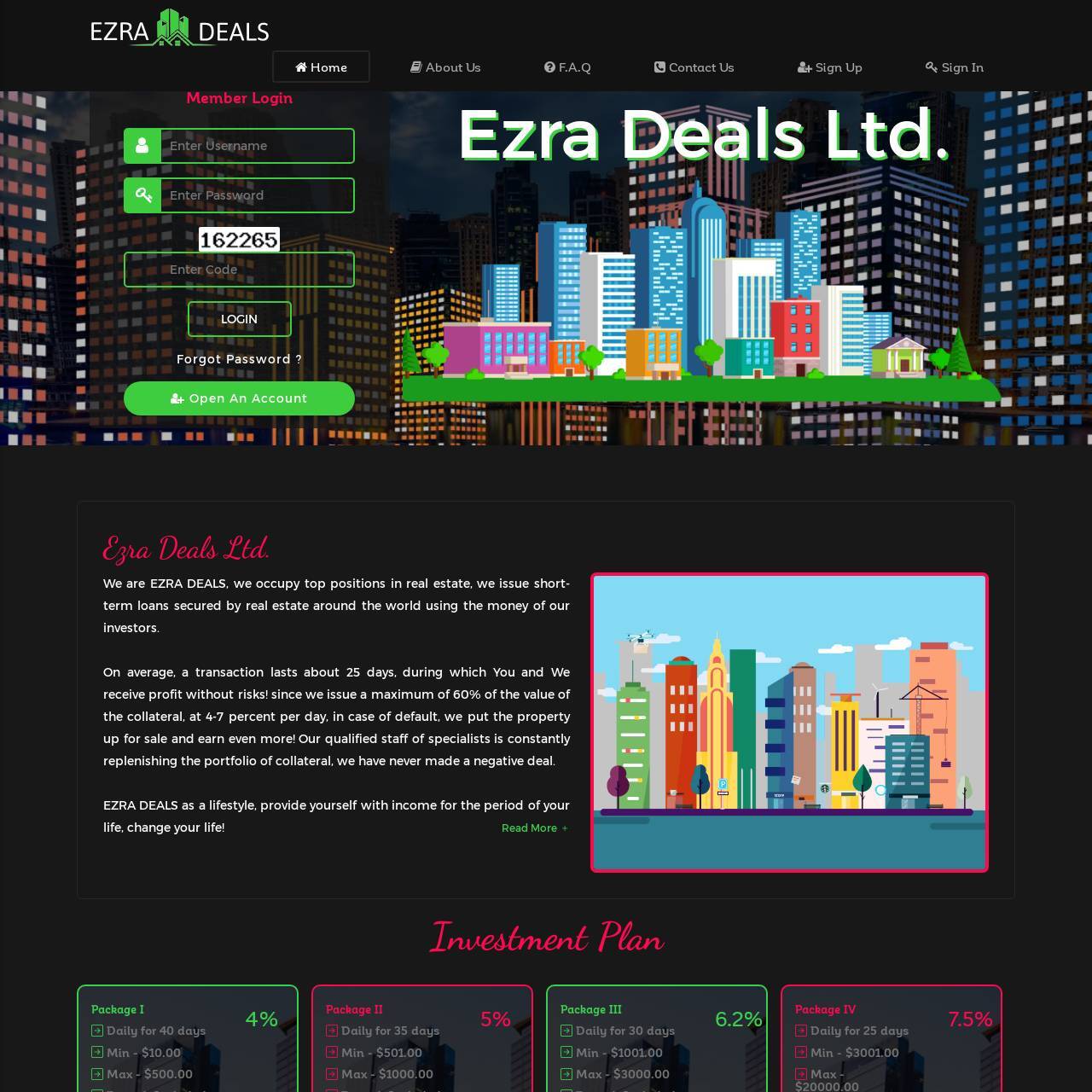 Ezra Deals Ltd screenshot