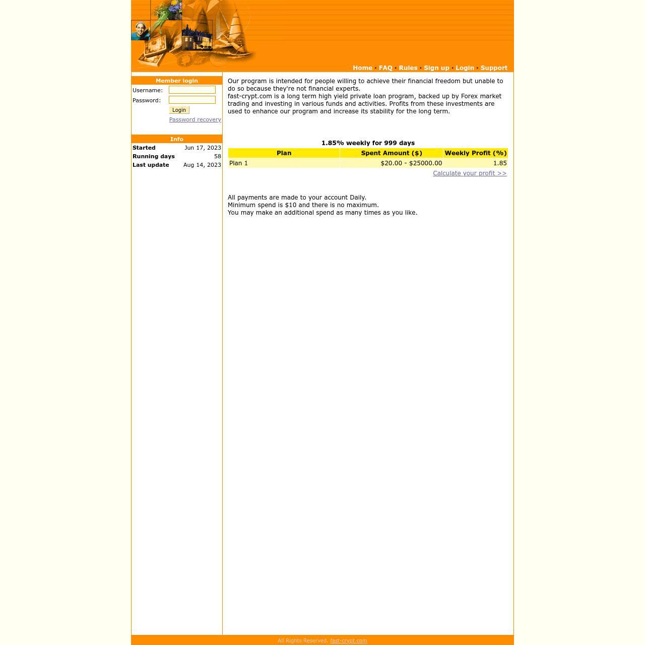 Fast-crypt screenshot