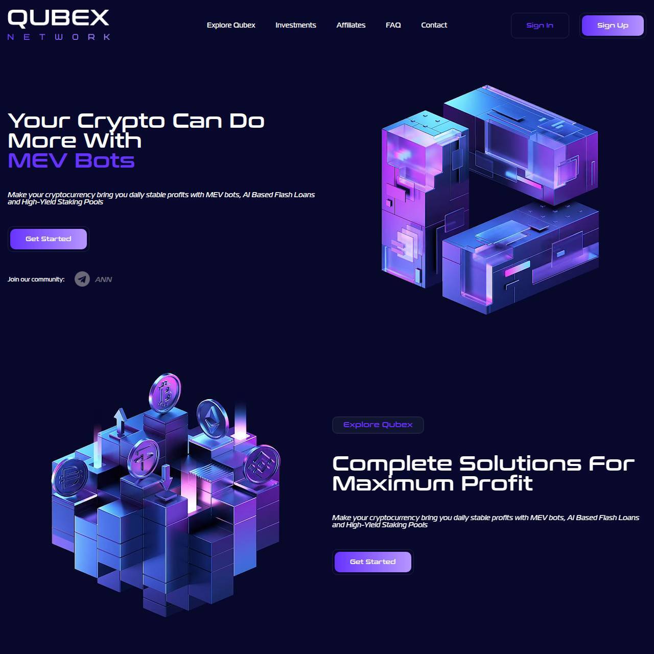 Qubex screenshot